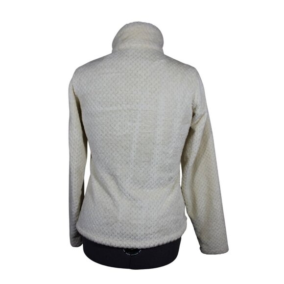 Columbia women's Fire Side 1/4 zip mock neck sherpa fleece pullover jacket S - Picture 3 of 10